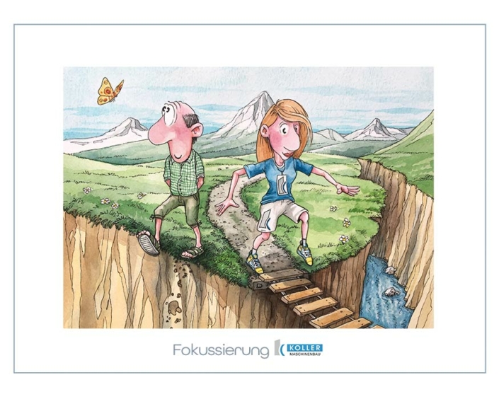 Auftragscartoons für Unternehmen, Firmen und Dienstleister