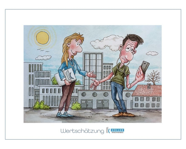 Cartoon Koller Maschinenbau Lannach BVT