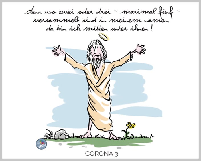 Corona COVID-19 Cartoon